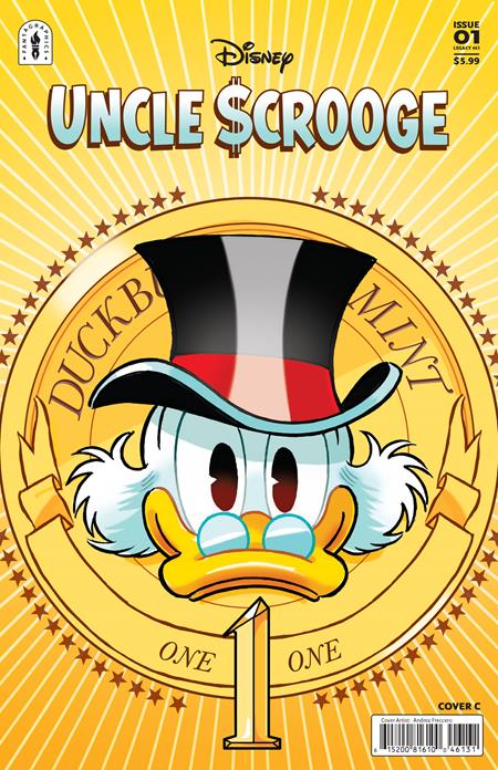 UNCLE SCROOGE FLINTHEART GLOMGOLDS SINISTER SECRET #1 (OF 3) (Limit 2 Per Cover) (rel:10/08)