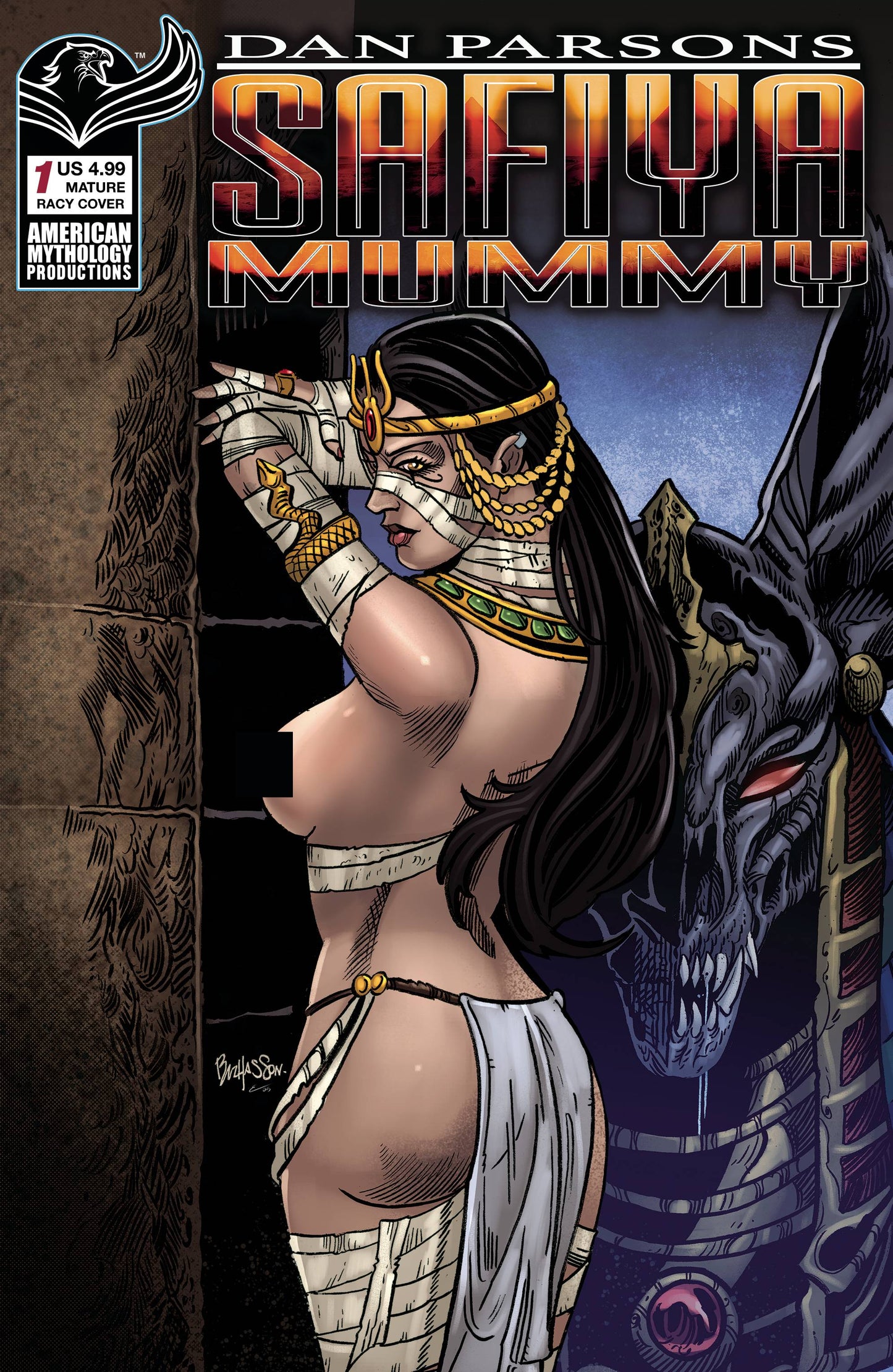 DAN PARSONS SAFIYA MUMMY #1 (Limit 2 Per Cover) (rel:08/27)