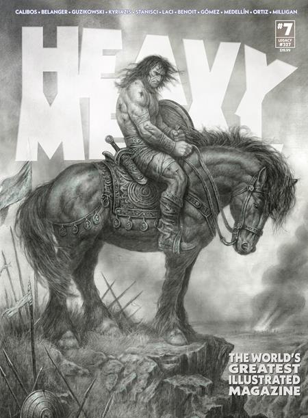 HEAVY METAL MAGAZINE #7 (Limit 2 Per Cover) (rel:09/30)