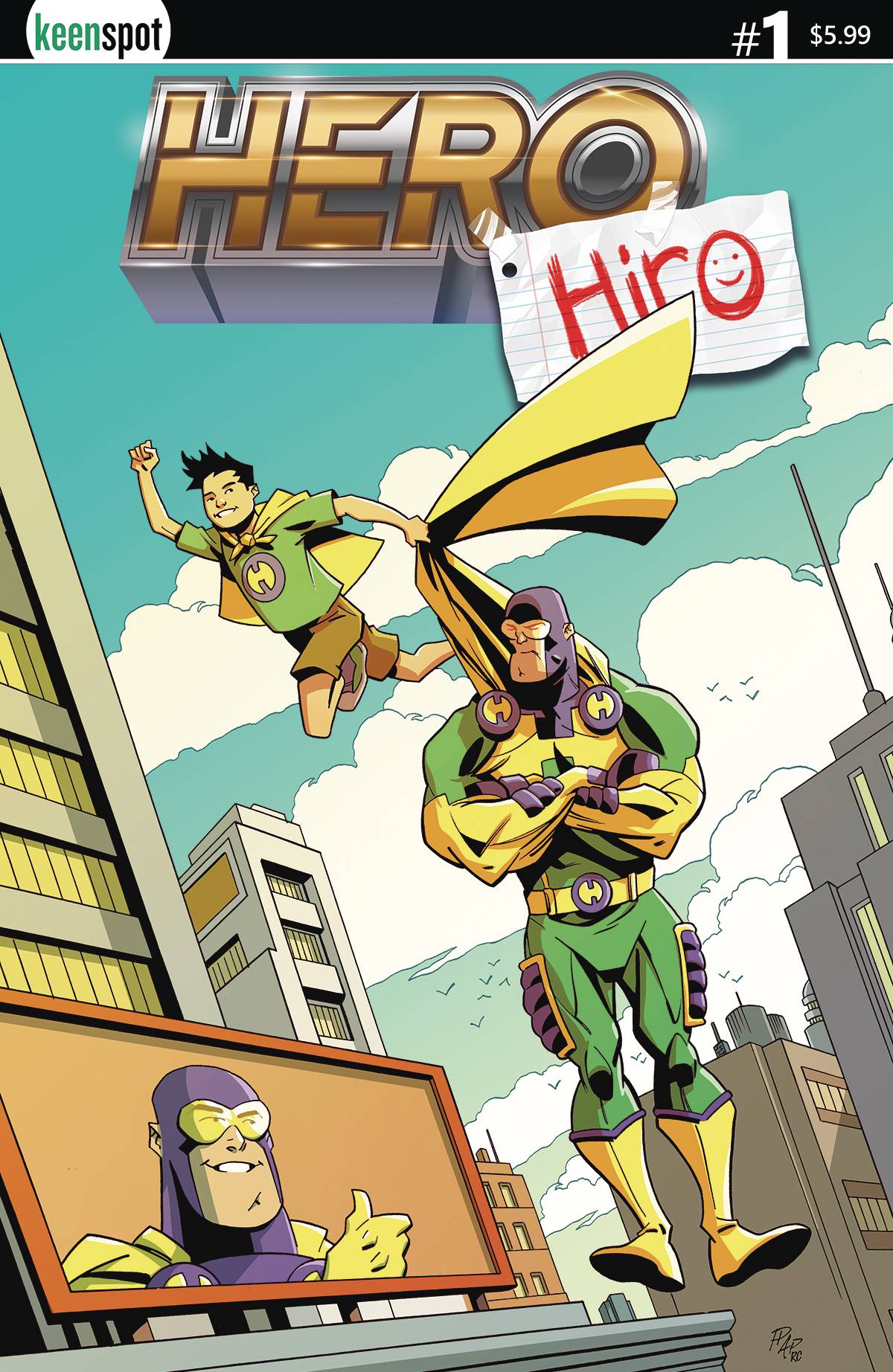 HERO HIRO #1 (Limit 2 Per Cover) (rel:07/23)