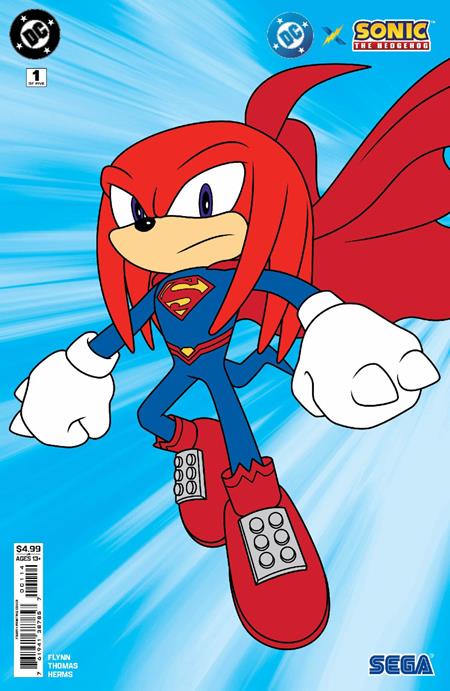 DC X SONIC THE HEDGEHOG #1 (OF 5) Fourth Printing (Limit 2 Per Cover) (rel:07/16)