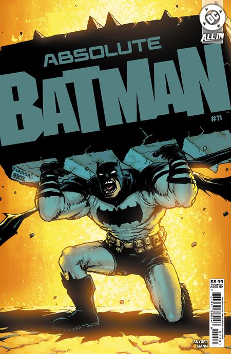 ABSOLUTE BATMAN #11 (Limit 2 Per Cover) (rel:08/20)