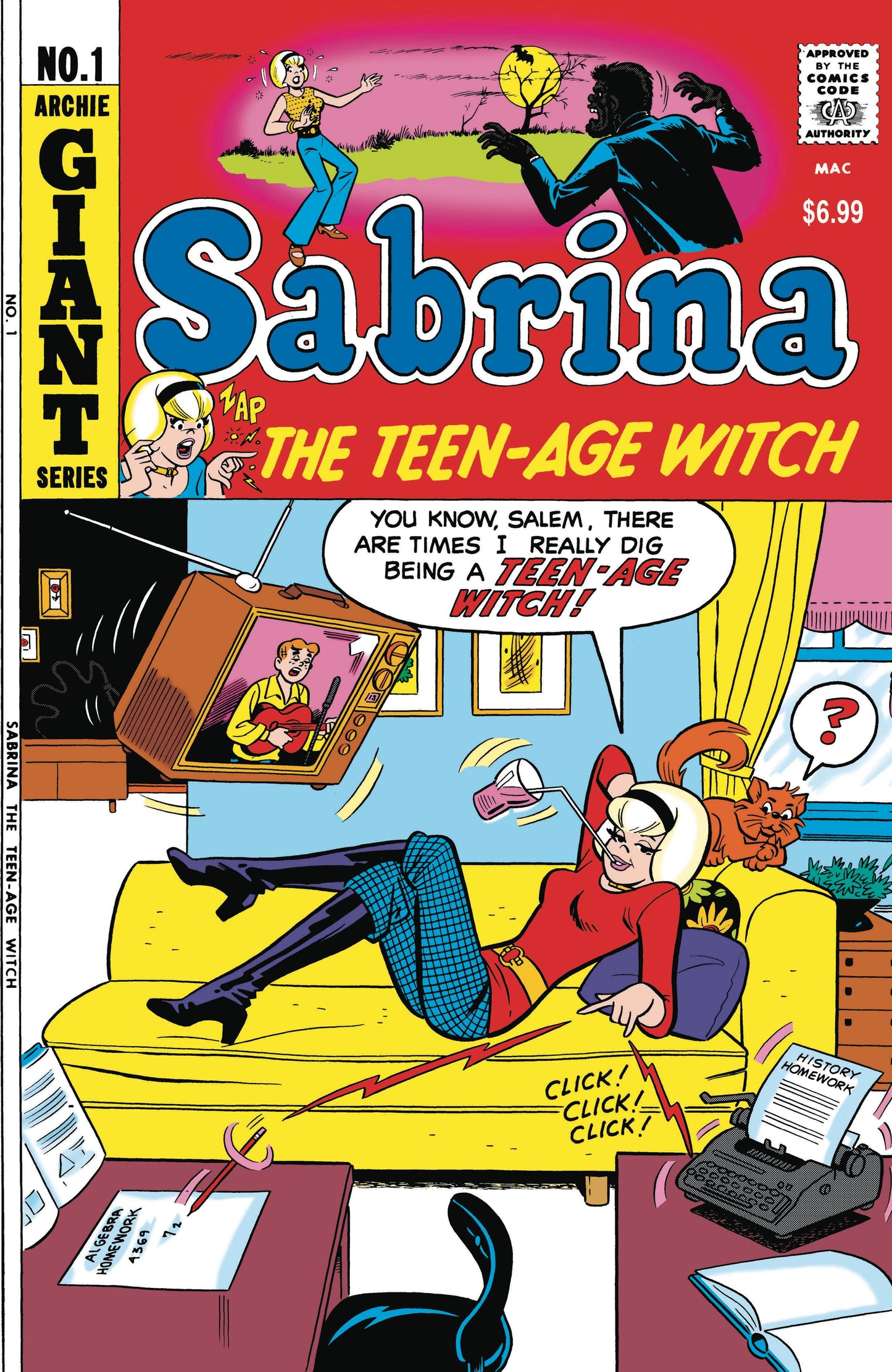 SABRINA THE TEENAGE WITCH #1 FACSIMILE ED (Limit 2 Per Cover) (rel:08/27)