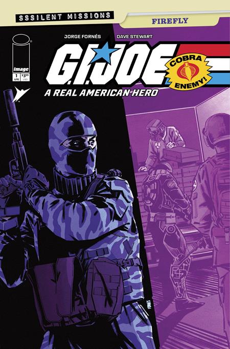 GI JOE A REAL AMERICAN HERO SSSILENT MISSIONS FIREFLY #1 (ONE SHOT) (Limit 1 Per Cover) (rel:04/29)~