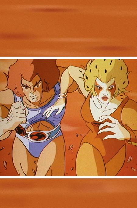 THUNDERCATS X SILVERHAWKS ROAD TO WAR (ONE SHOT) CVR I INC 1:10 ANIMATION ART VIRGIN VAR (Limit 1 Per Customer) (rel:03/18)