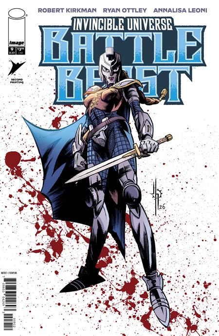 INVINCIBLE UNIVERSE BATTLE BEAST #9 2ND PTG (Limit 1 Per Cover) (rel:07/15)