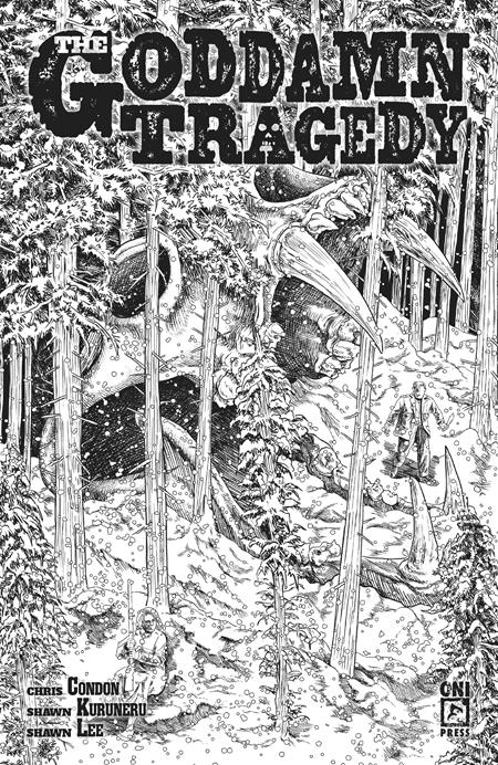 GODDAMN TRAGEDY #1 (ONE SHOT) CVR F INC 1:10 JENNA CHA B&W VAR (rel:05/28)