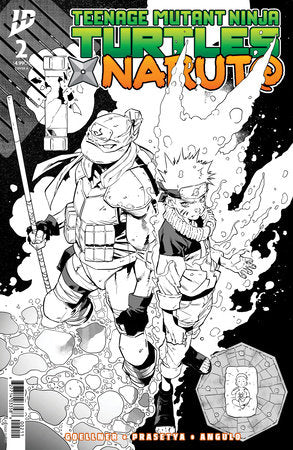 Teenage Mutant Ninja Turtles x Naruto #2 Cover A Second Printing (Jiménez) (rel:04/02)~