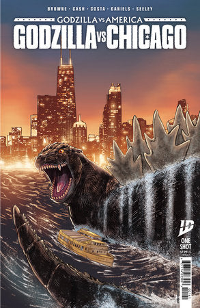 Godzilla Vs. America: Chicago Cover A (2nd Printing) (Seeley) (Limit 2 per cover) rel:04/23)~