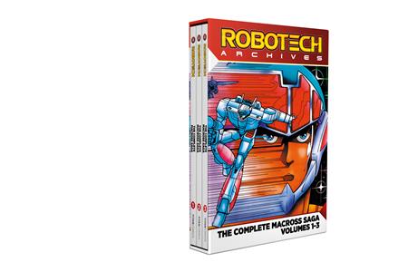 ROBOTECH THE COMPLETE MACROSS SAGA TP SLIPCASE SET (Limit 2 Per Cover) (rel:09/03)