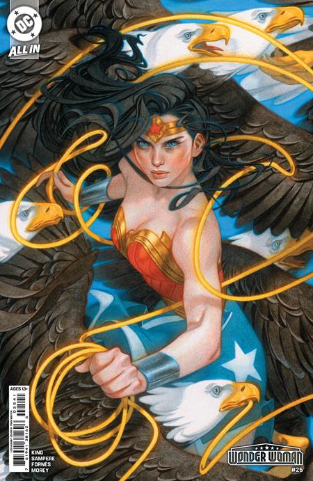 WONDER WOMAN #25 CVR H INC 1:25 TRAN NGUYEN CARD STOCK VAR (rel:09/17)