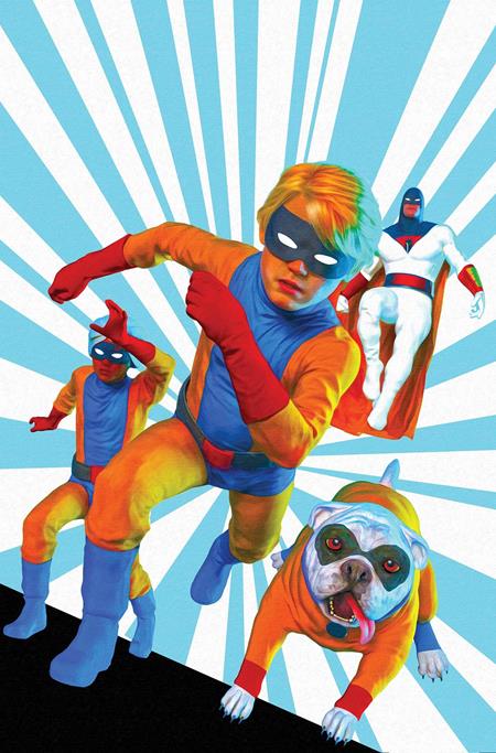 SPACE GHOST JONNY QUEST SPACE QUEST #2 CVR W INC 1:10 MARK SPEARS BLUE BKGR VIRGIN VAR (rel:07/09)