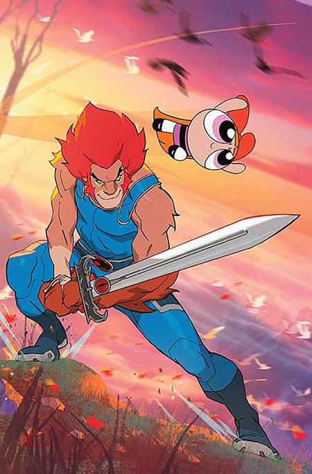 THUNDERCATS POWERPUFF GIRLS #1 CVR P INC 1:7 CORAN KIZER STONE VIRGIN FOC BONUS VAR (rel:07/23)