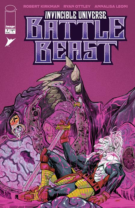 INVINCIBLE UNIVERSE BATTLE BEAST #7 CVR G INC 1:100 MATTHEW ROBERTS VAR (Limit 1 Per Customer) (rel:03/18)