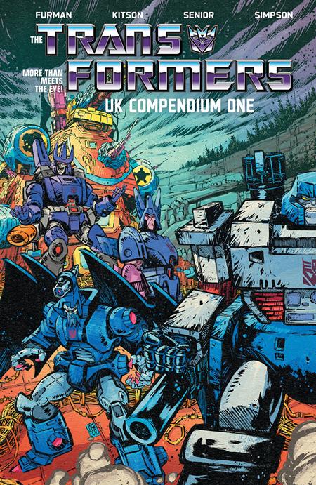 TRANSFORMERS UK COMPENDIUM TP BOOK 01 JORGE CORONA & MIKE SPICER CVR (Limit 2 Per Cover) (rel:02/11)