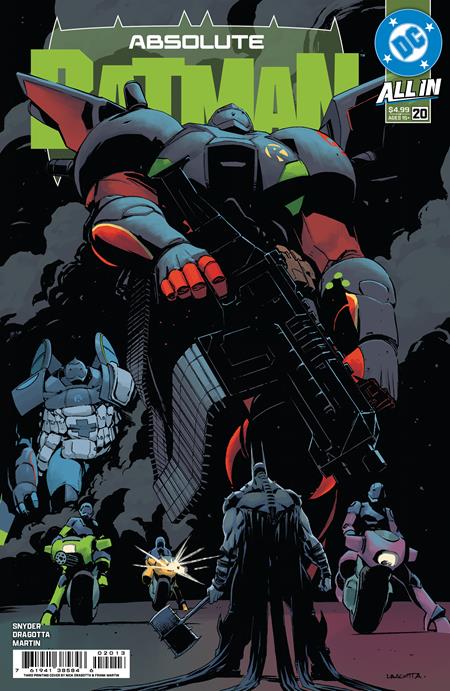ABSOLUTE BATMAN #20 Third Printing (Limit 2 Per Cover) (rel:09/02)