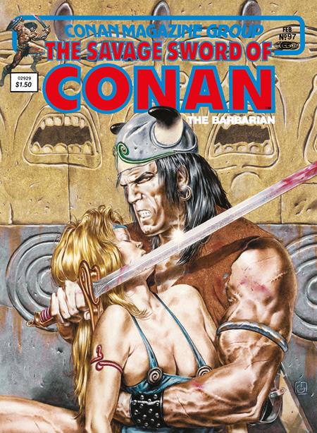 SAVAGE SWORD OF CONAN THE ORIGINAL COMICS OMNIBUS HC VOL 07 (Limit 2 Per Cover) DIRECT MARKET EDITION CVR (MR) (rel:12/10)
