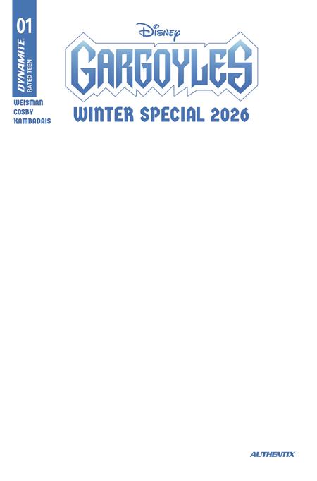 GARGOYLES WINTER SPECIAL 2026 #1 (ONE SHOT) (Limit 2 Per Cover) (rel:12/09)