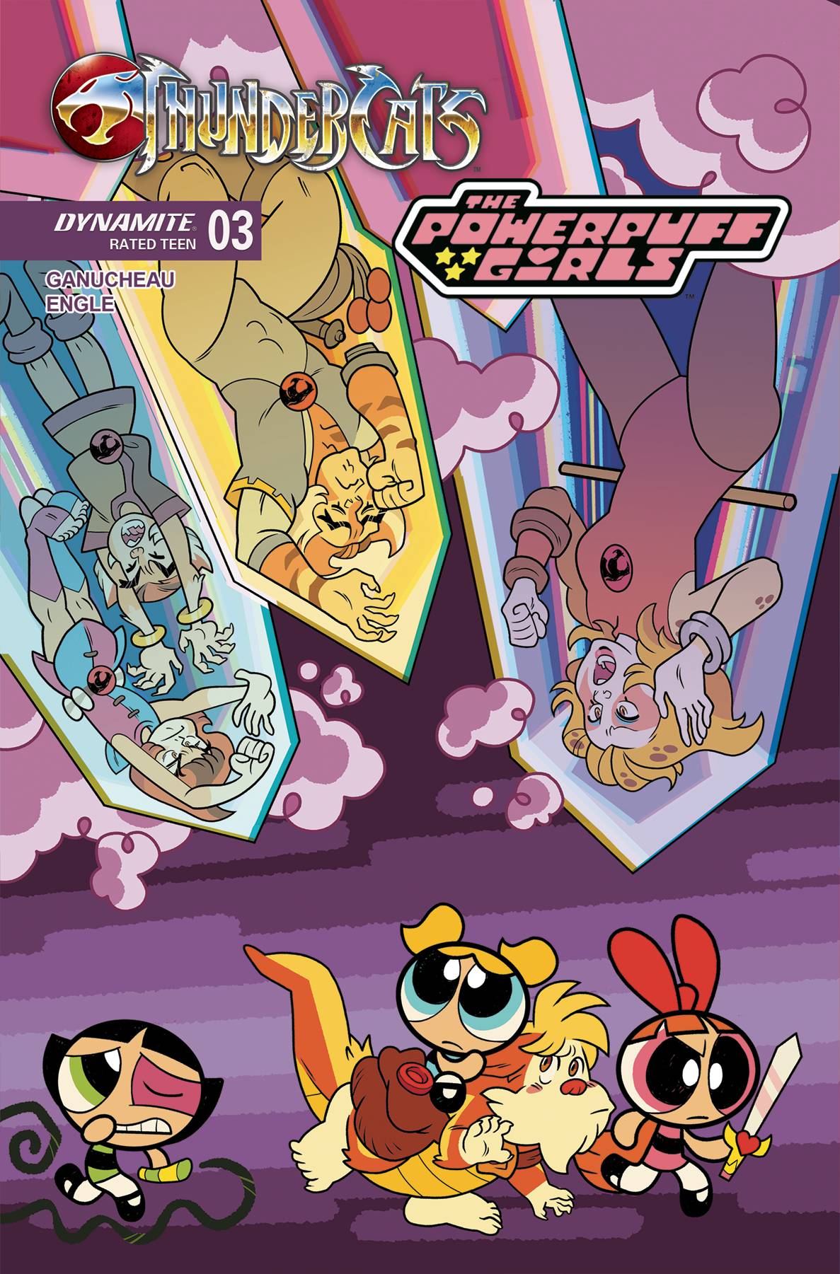 THUNDERCATS POWERPUFF GIRLS #3 (Limit 2 Per Cover) (rel:09/03)