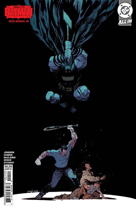 ABSOLUTE BATMAN 2025 ANNUAL #1 (ONE SHOT) Fourth Printing (Limit 2 Per Cover) (rel:09/02)