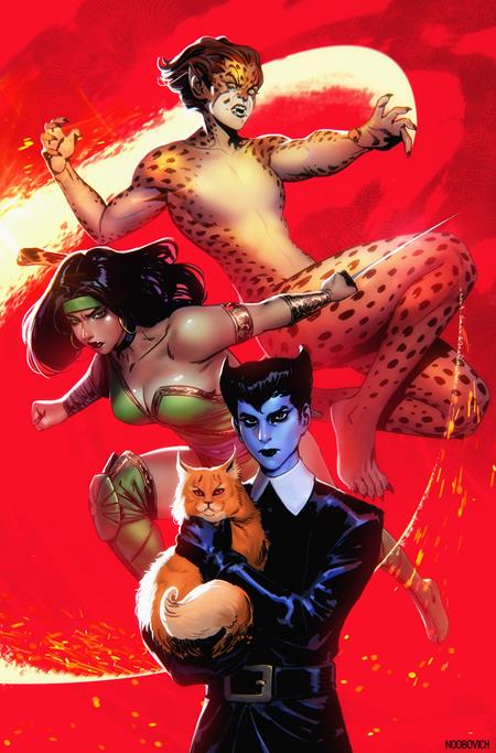 CHEETAH AND CHESHIRE ROB THE JUSTICE LEAGUE #3 (OF 6) (Limit 2 Per Cover) (rel:10/01)
