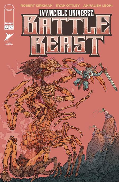 INVINCIBLE UNIVERSE BATTLE BEAST #4 3RD PTG (Limit 1 Per Cover) (rel:03/18)