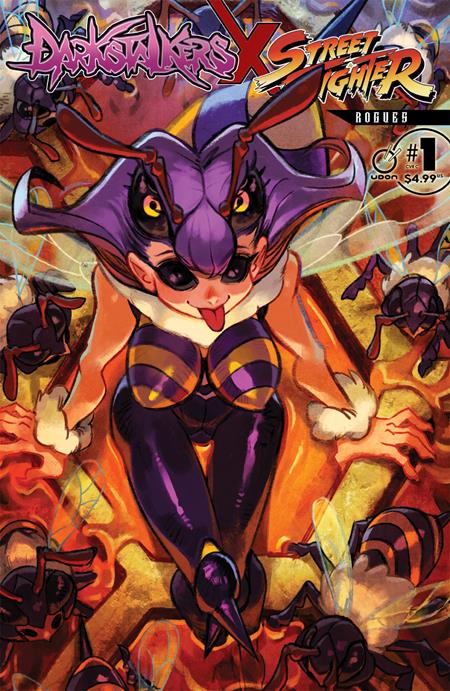 DARKSTALKERS X STREET FIGHTER ROGUES #1 (ONE SHOT) (Limit 1 Per Customer) CVR C INC 1:5 ALEX AHAD VAR (rel:12/31)