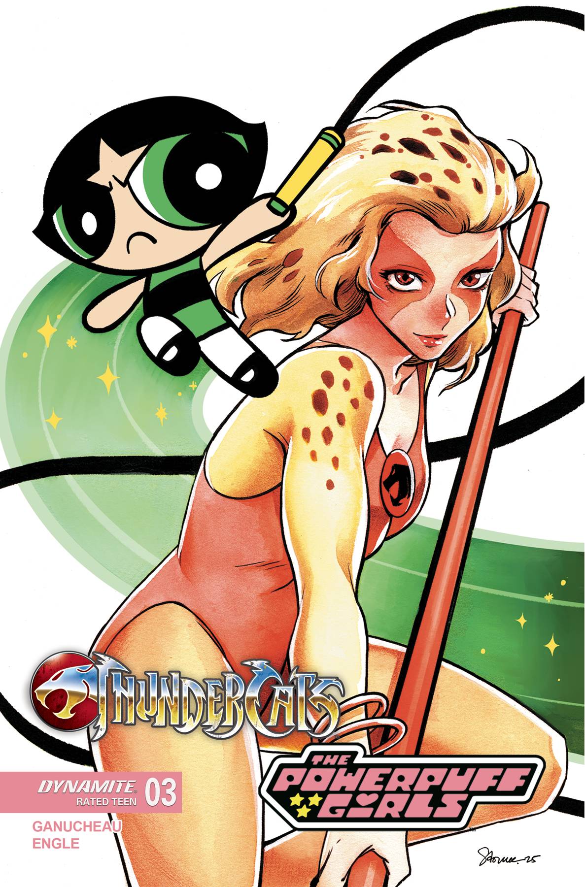 THUNDERCATS POWERPUFF GIRLS #3 (Limit 2 Per Cover) (rel:09/03)