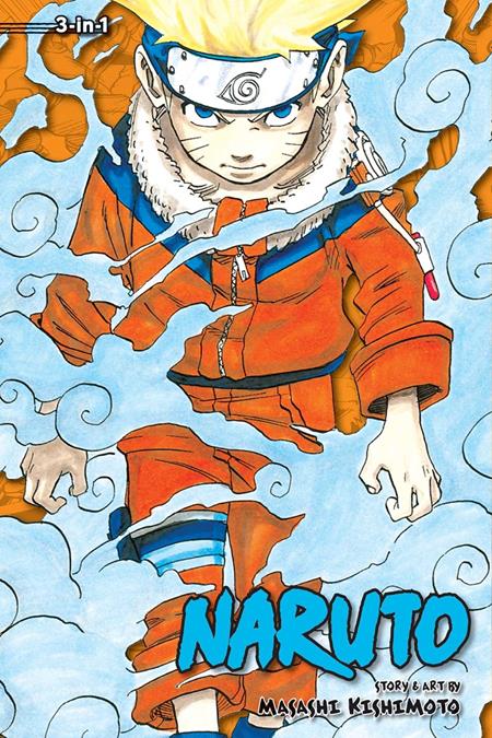 NARUTO 3 IN 1 TP VOL 01 (Limit 1 Per Cover) (rel:09/02)