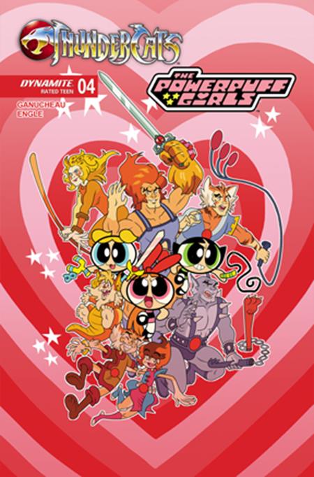 THUNDERCATS POWERPUFF GIRLS #4 (Limit 2 Per Cover) (rel:10/01)