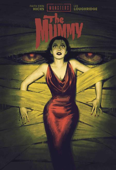 UNIVERSAL MONSTERS THE MUMMY HC DIRECT MARKET EXCLUSIVE DAVID TALASKI CVR (Limit 2 Per Cover) (rel:10/29)