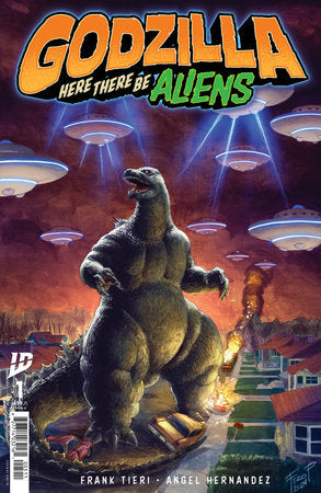 Godzilla: Here There Be Aliens #1 (Limit 2 Per Cover) (rel:05/14)~