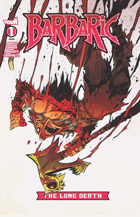 BARBARIC THE LONG DEATH #1 (OF 3) (Limit 2 Per Cover) (rel:12/17)~