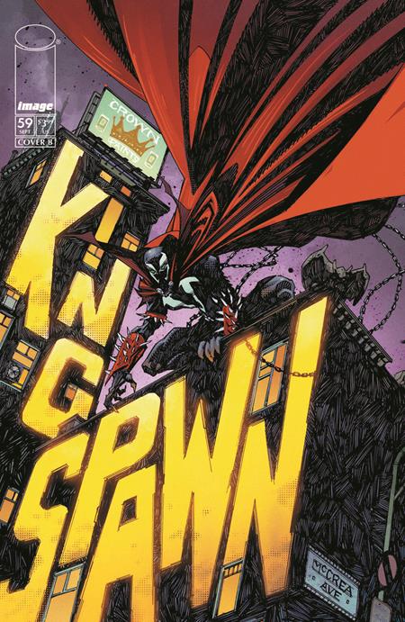KING SPAWN #59 (Limit 2 Per Cover) (rel:09/23)