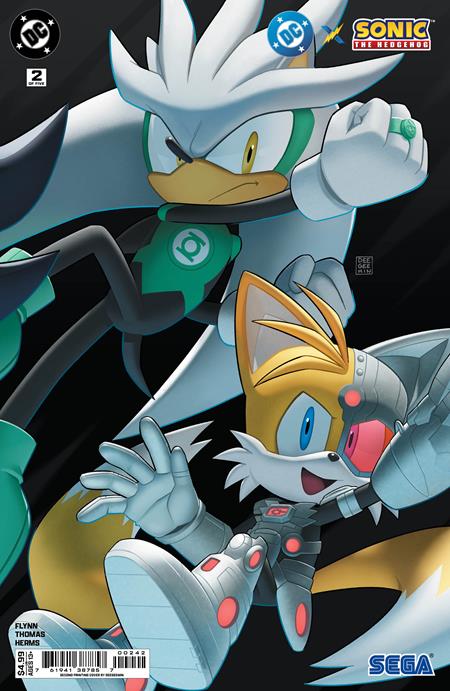 DC X SONIC THE HEDGEHOG #2 (OF 5) Second Printing (Limit 2 Per Cover) (rel:04/29~
