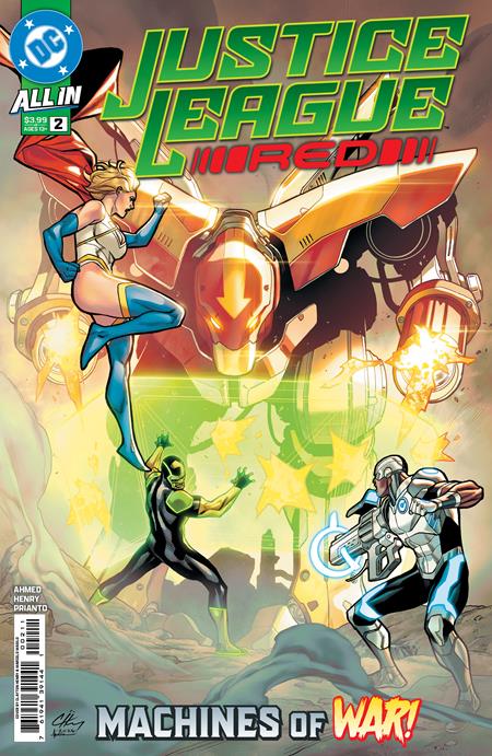 JUSTICE LEAGUE RED #2 (OF 6) (Limit 2 Per Cover) (rel:09/17)~