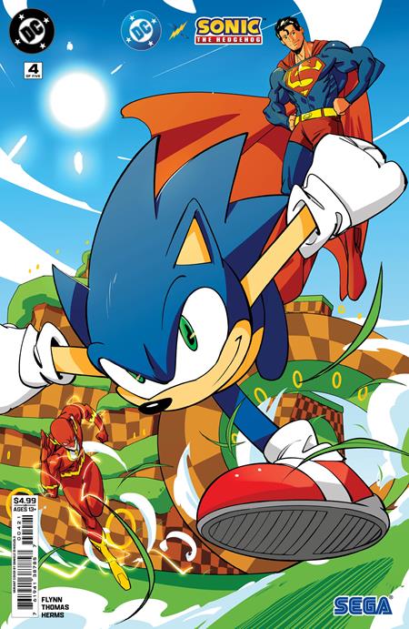 DC X SONIC THE HEDGEHOG #4 (OF 5) (Limit 2 Per Cover) (rel:06/25)~
