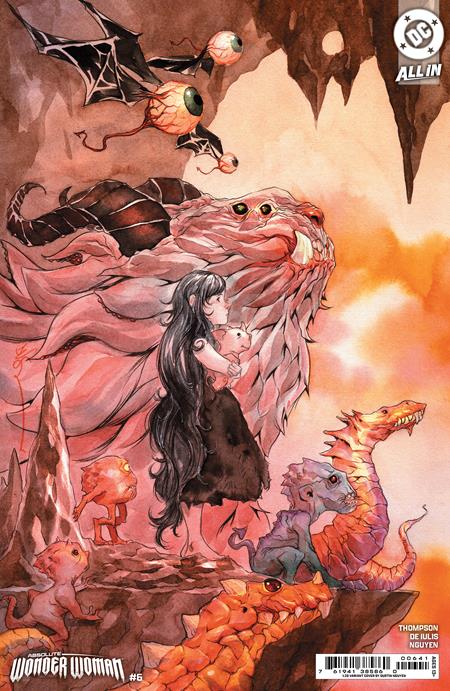 ABSOLUTE WONDER WOMAN #6 CVR F INC 1:25 DUSTIN NGUYEN CARD STOCK VAR (rel:03/26)~