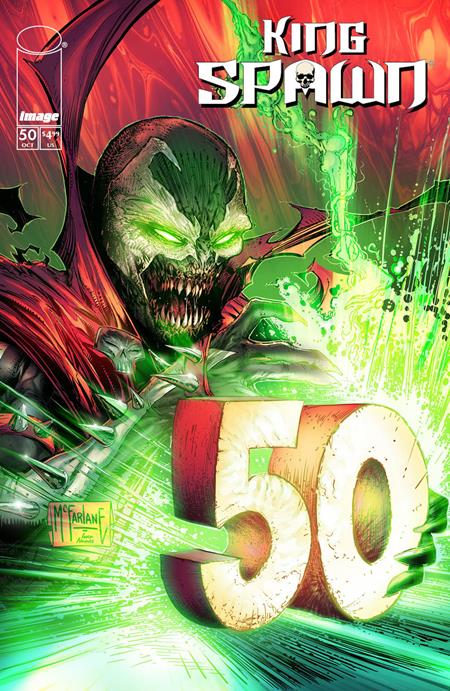 KING SPAWN #50 (Limit 2 Per Cover) (rel:10/22)~
