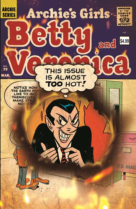 ARCHIE FACSIMILE #7 BETTY AND VERONICA #75 (Limit 2 Per Cover) (rel:09/24)