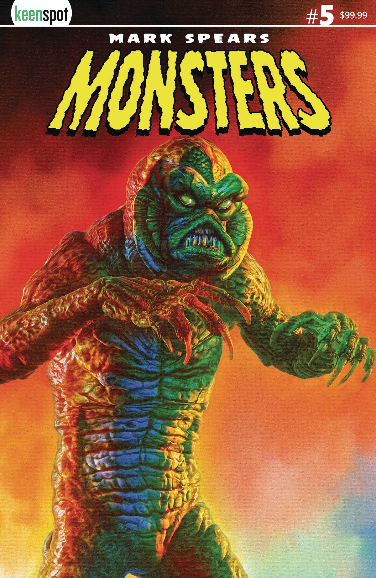 mark spears monsters MARK SPEARS MONSTERS #5 CVR G METAL COVER (Limit 1 Per Customer) (rel: – Crossroads Comics and Art