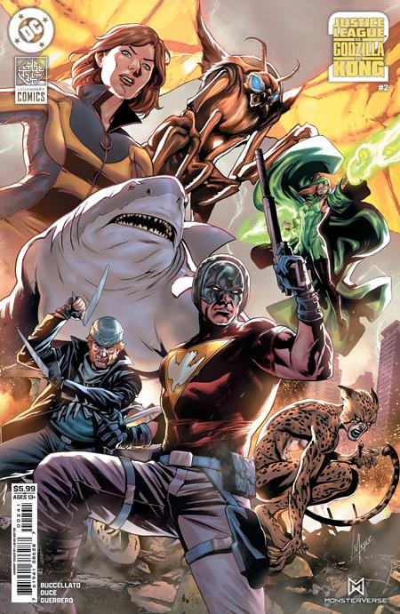 JUSTICE LEAGUE VS GODZILLA VS KONG 2 #2 (OF 7) (Limit 2 Per Cover) (rel:07/02)~