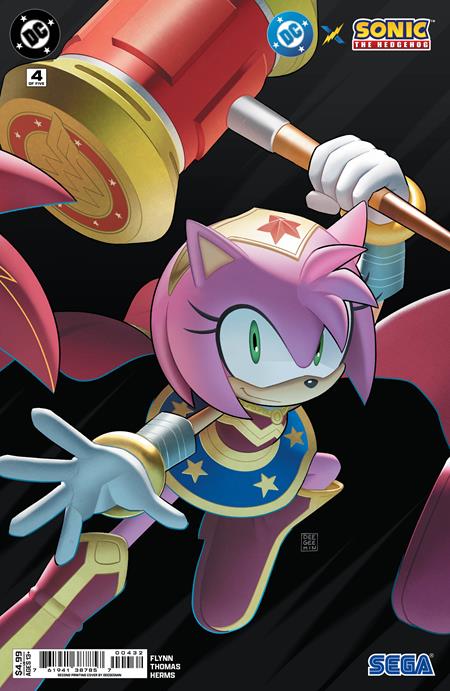 DC X SONIC THE HEDGEHOG #4 (OF 5) Second Printing (Limit 2 Per Cover) (rel:04/29)~