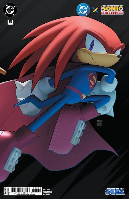 DC X SONIC THE HEDGEHOG #5 (OF 5) Second Printing (Limit 2 Per Cover) (rel:04/29)~
