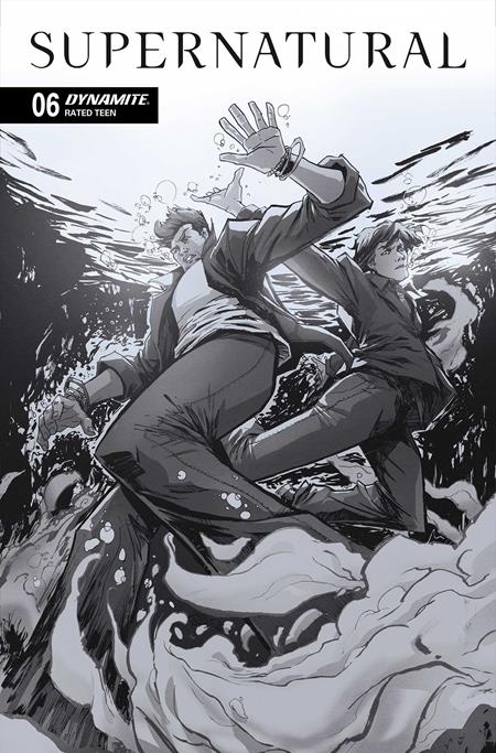 SUPERNATURAL #6 CVR F INC 1:10 DAVID COUSENS LINE ART VAR (Limit 1 Per Customer) (rel:03/25)