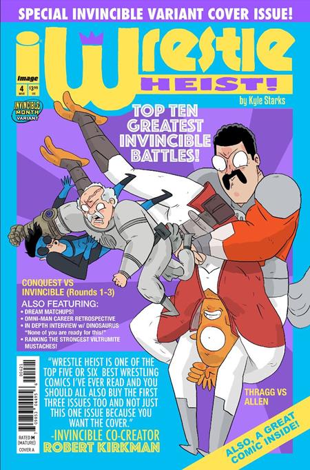 WRESTLE HEIST #4 (OF 5) (MR) (Limit 1 Per Cover) (rel:03/18)~