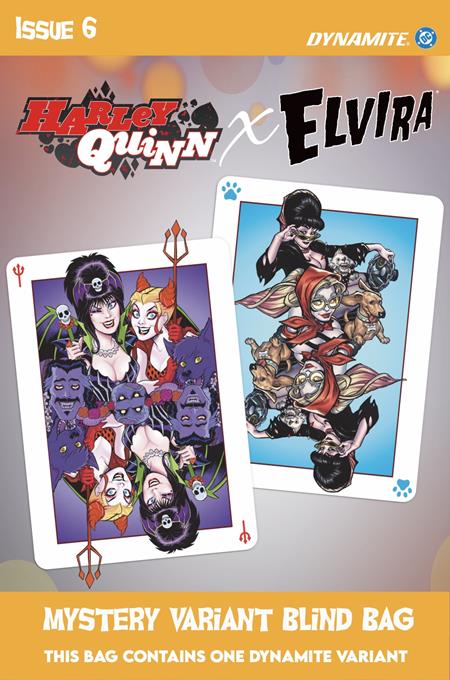 HARLEY QUINN X ELVIRA #6 CVR E BLIND BAG VAR (Limit 2 Per Cover) (rel:04/29)