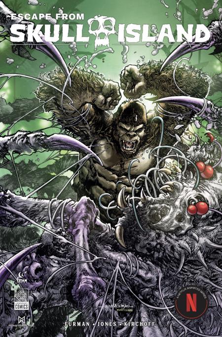 ESCAPE FROM SKULL ISLAND TP DIRECT MARKET EDITION HARVEY TOLIBAO CVR (Limit 1 Per Cover) (rel:09/16)