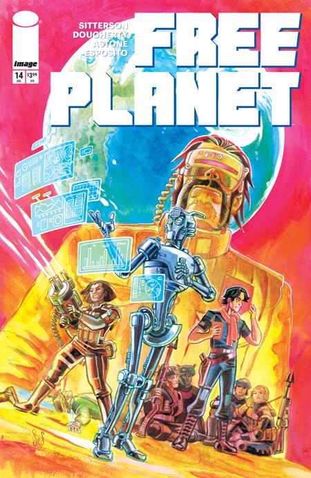 FREE PLANET #14 (Limit 2 Per Cover) (rel:07/08)