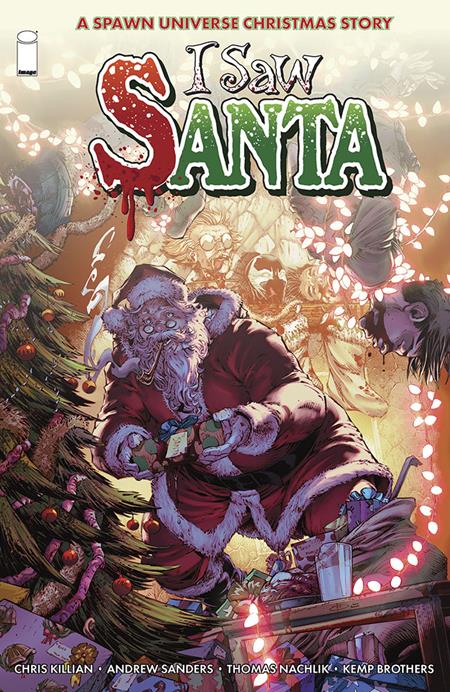 I SAW SANTA A SPAWN UNIVERSE CHRISTMAS STORY TP (MR) (Limit 1 Per Cover) (rel:10/28)
